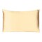 Homeroots 20 x 26 in. Pale Yellow Dreamy Silky Satin Standard Size Pillowcases 387860 - alternate 2